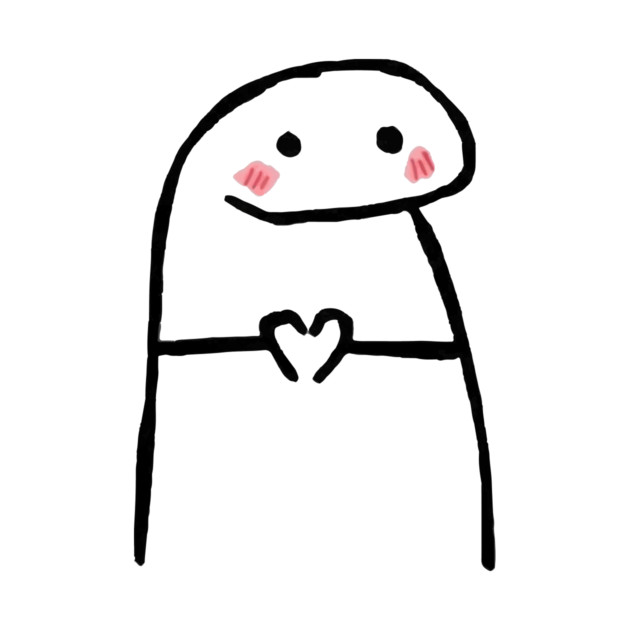 Dibujo tierno con un corazón
